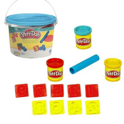Hasbro ciastolina Play-Doh - Cyferkowe wiaderko 23326 23414