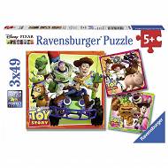 Ravensburger - Puzzle Toy Story historia  3 x 49 elem. 080380