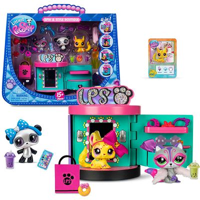 Littlest Pet Shop Zestaw stylowy Butik Spin & Style Boutique 00722