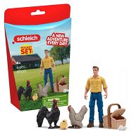 Schleich Pocket Set W poszukiwaniu jajek - Kurza rodzina 81535