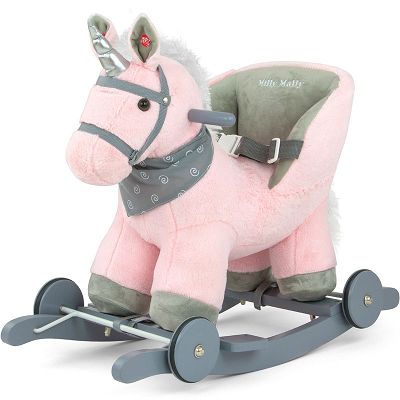 Milly Mally Konik Bujak na biegunach Koń Polly Pink Jednorożec
