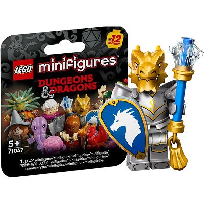 LEGO Minifigures - Smoczy Paladyn Dragonborn Paladin Minifigurka Dungeons & Dragons 71047