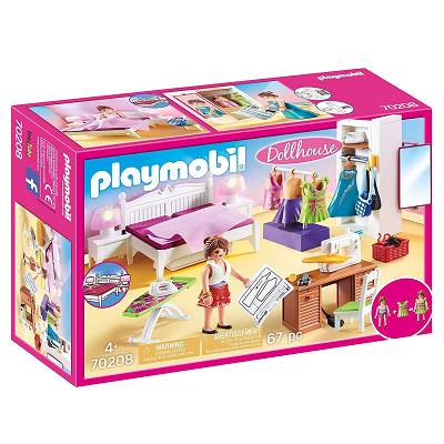 Playmobil - Sypialnia z kącikiem do szycia 70208
