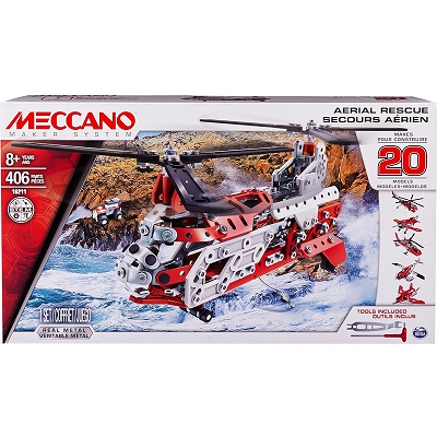 Meccano - Konstruktor Helikopter ratunkowy 20w1 16211