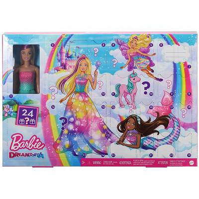 Barbie Dreamtopia Kalendarz adwentowy GJB72