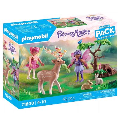 Playmobil Princess Magic Wróżki z leśnymi zwierzętami 71800