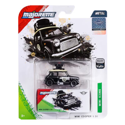 Majorette MINI Deluxe Cars - Mini Cooper 1.3i czarny 4101005