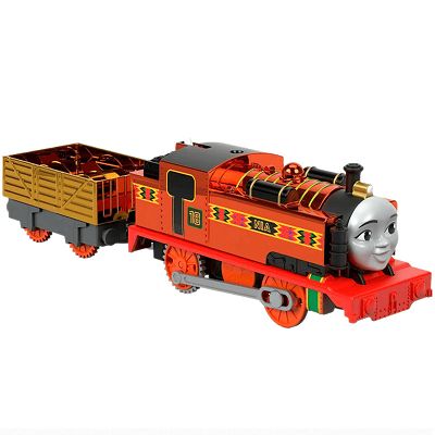 Fisher Price - Trackmaster Pociąg Metalic Nia z wagonikiem GLJ26