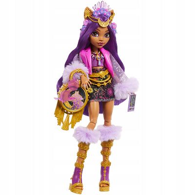 Monster High Fest Lalka modowa Clawdeen Wolf z festiwalowym strojem HXH80