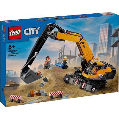 LEGO City Żółta koparka 60420