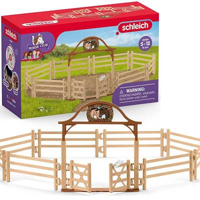 Schleich Horse Club Zagroda z  z bramką wejściową dla koni 42434