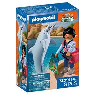 Playmobil Animals & Friends Zoo Delfin i turysta w Zoo 72091