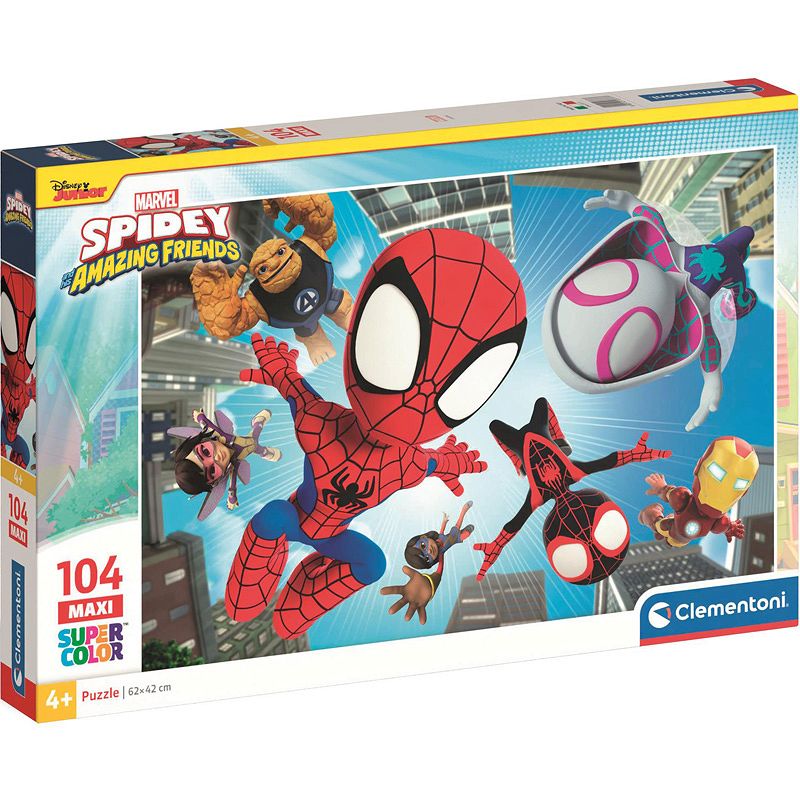 Clementoni Puzzle MAXI Marvel Spidey Amazing Friends 104 el. 23777