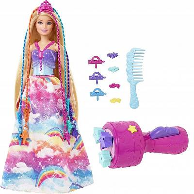 Barbie Dreamtopia - Księżniczka Zakręcone włosy GTG00