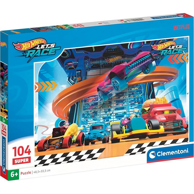 Clementoni Puzzle Hot Wheels Let's Race 104 el. 25777