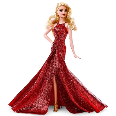 Barbie Kolekcjonerska - Lalka w świątecznej kreacji DYX39