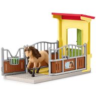 Schleich - Boks stajenny dla konia + kucyk islandzki 42609