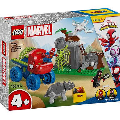 LEGO Marvel Spidey Misja ratunkowa zespołu Spidey’ego w dinoterenówce 11199