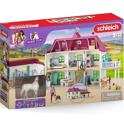 Schleich Horse Club Posiadłość wiejska i stadnina koni Lakeside 42706