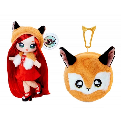 Na! Na! Na! Surprise - Lalka Roxie Foxy w balonie z pomponem i confetti 565987 D