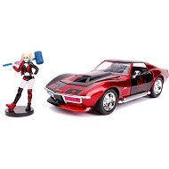 Jada DC Comics 1969 Chevy Corvette Stingray i figurka Harley Quinn 3255019