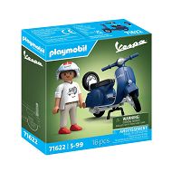 Playmobil Vespa - 1969 Vespa 150 Sprint Veloce, niebieski 71622