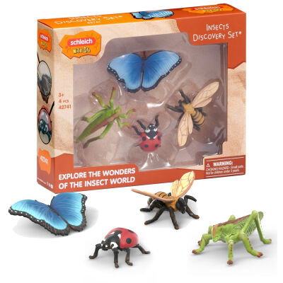 Schleich Wild Life Zestaw Odkrywcy Owadów 42741