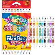 Colorino - Flamastry dwustronne 10 kolorów 13451