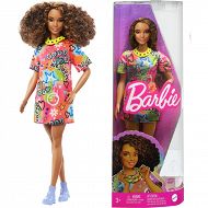 Barbie Fashionistas - Lalka w sukience graffiti HPF77