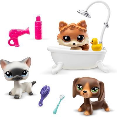 Littlest Pet Shop 3 seria Zestaw Spa Zwierzaków 00638
