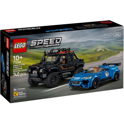 LEGO Speed Champions Jaguar Project 7 i Land Rover Defender 77264
