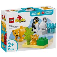 LEGO DUPLO Town Rodziny dzikich zwierząt: pingwiny i lwy 10442