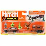 Matchbox - Hitch & Haul Jeep Wagoneer i przyczepa do koni HFH85