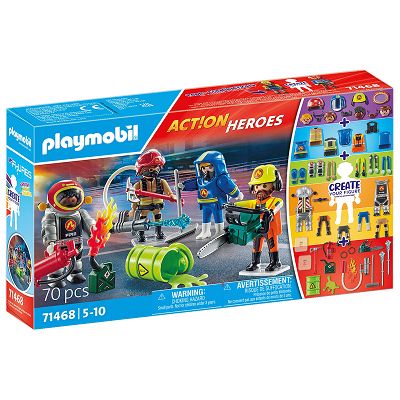 Playmobil - My Figures Straż pożarna 71468
