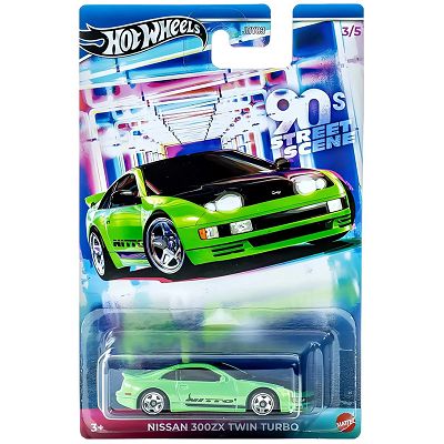 Hot Wheels 90s Street Scene Nissan 300ZX Twin Turbo JCB59 JDY83