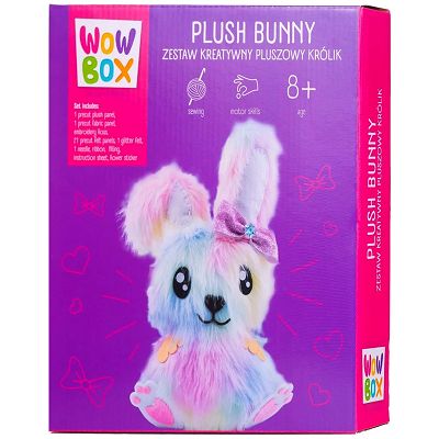 Wow Box Zestaw Kreatywny Pluszowy królik do samodzielnego uszycia 0274