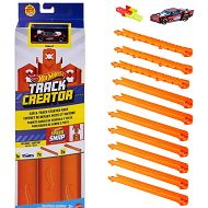 Hot Wheels Track Creator Starter Pack Tory proste i elastyczne + autko JDW43