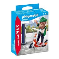 Playmobil Hipster na elektrycznej hulajnodze 70873