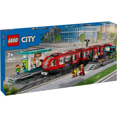 LEGO City Tramwaj miejski ze stacją 60423