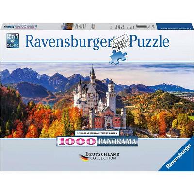 Ravensburger - Puzzle Panorama Zamek w Bawarii 1000 el. 151615