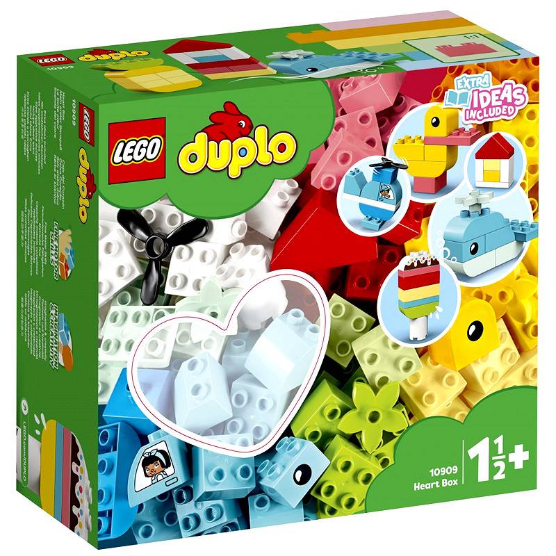 LEGO DUPLO - Pudełko Z Serduszkiem Klocki Podstawowe 10909