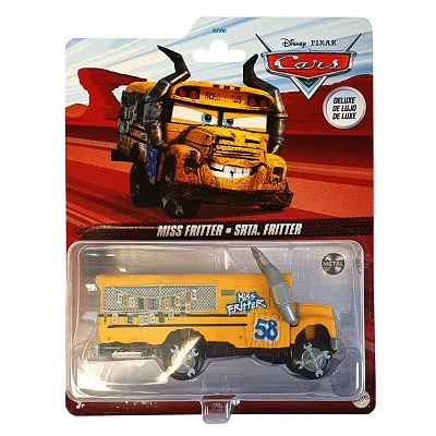 Mattel Auta Cars Deluxe Miss Fritter GYY84 DXV90
