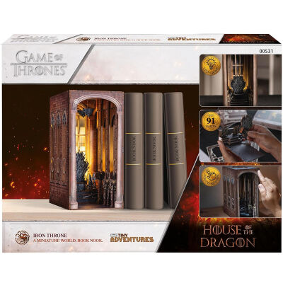 Revell Tiny Adventures Gra o Tron: Żelazny Tron miniature world BOOK NOOK 91 el. 00531
