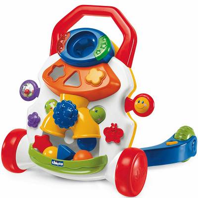 Chicco - Grający pchacz biały 2w1 65261