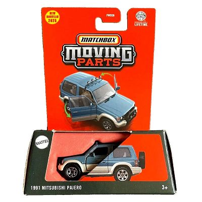 Matchbox Moving Parts - 1991 Mitsubishi Pajero JBW66