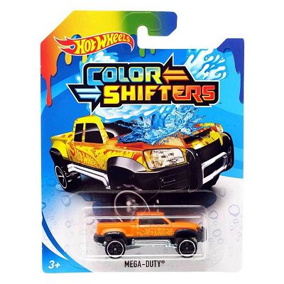 Hot Wheels - Autokolorowańce Auto zmieniające kolor Mega Duty CFM51