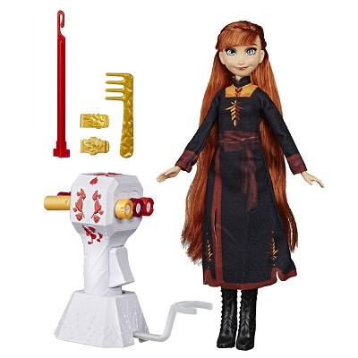 Hasbro Disney Frozen Kraina Lodu II Lalka Anna z zaplataczem E7003