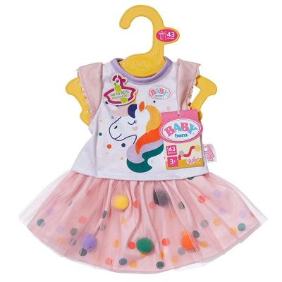 BABY born Ubranko z tiulową spódniczką dla lalki 43 cm 871720