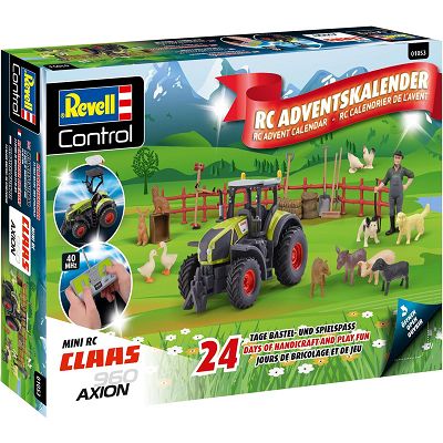 Revell RC - Kalendarz adwentowy RC Claas Axion 960 Tractor 40MHz 01053