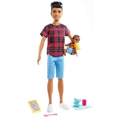 Barbie - Opiekunka dziecięca Lalka GRP14